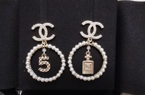 chanel no 5 earrings 2012|chanel no 5 earrings.